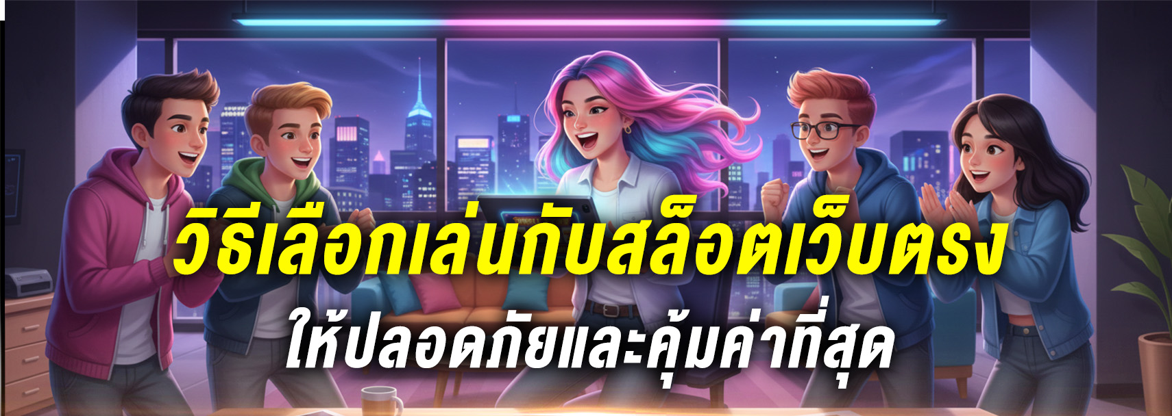 วิธีเลือกเล่นสล็อตเว็บตรง ให้ปลอดภัยและคุ้มค่า